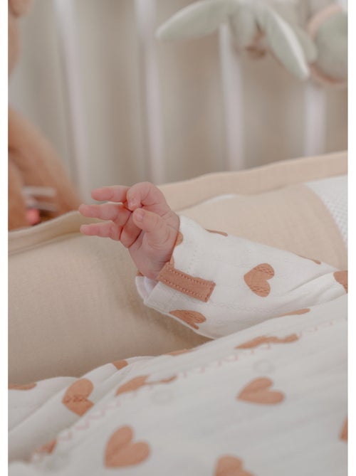 Pyjama bébé, coton pointelle Noukie's - Kiabi