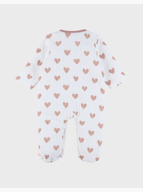 Pyjama bébé, coton pointelle Noukie's - Kiabi