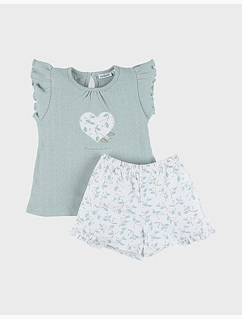 Pyjama bébé, coton pointelle Noukie's