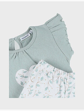 Pyjama bébé, coton pointelle Noukie's