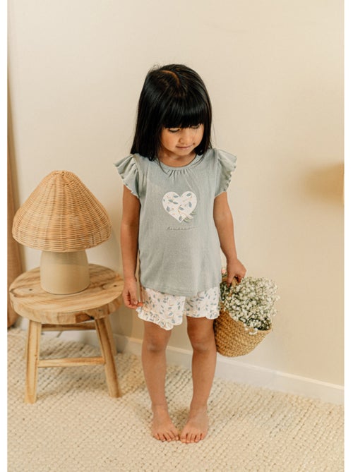 Pyjama bébé, coton pointelle Noukie's - Kiabi