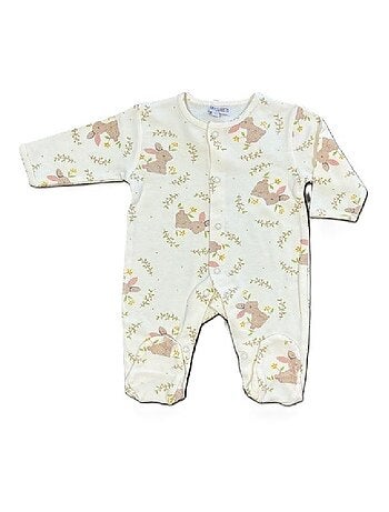 Pyjama bébé coton "PRINTEMPS" Les Chatounets