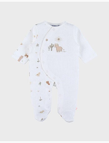 Pyjama bébé, coton structuré Noukie's