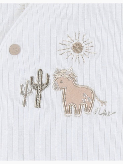 Pyjama bébé, coton structuré Noukie's - Kiabi