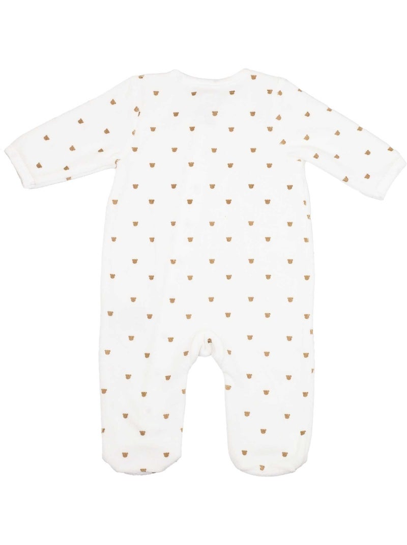 Pyjama bébé Ecru - Kiabi