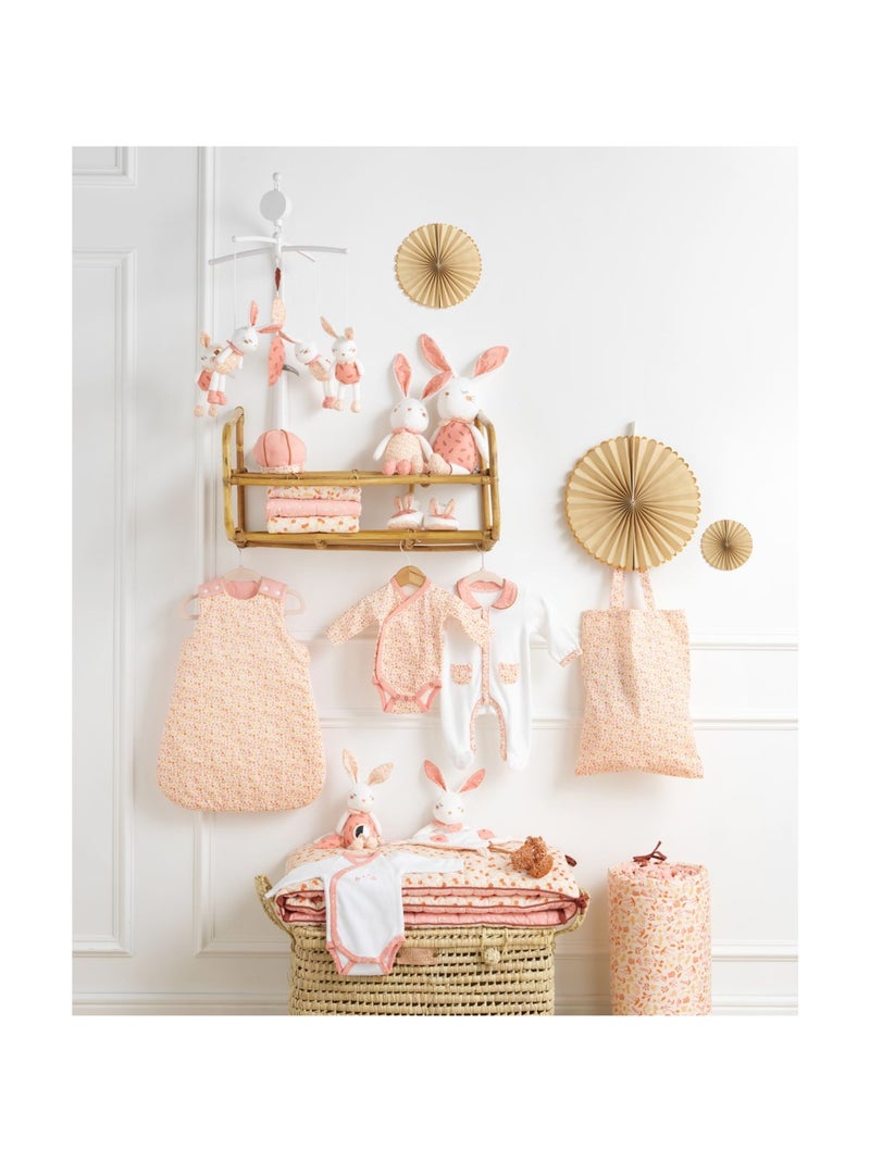 Pyjama bébé en coton - SAUTHON Blanc Orange - Kiabi