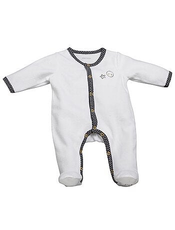 Pyjama bébé en velours - SAUTHON