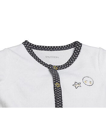 Pyjama bébé en velours - SAUTHON