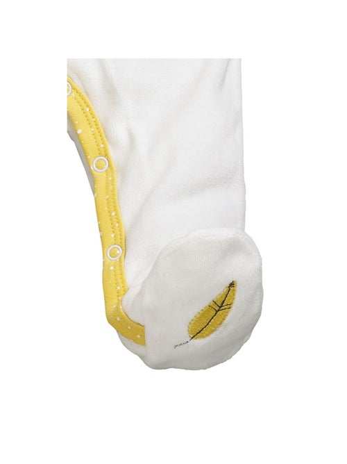 Pyjama bébé en velours - SAUTHON - Kiabi