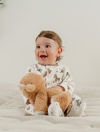 Pyjama bébé en velours à motif Noukie's