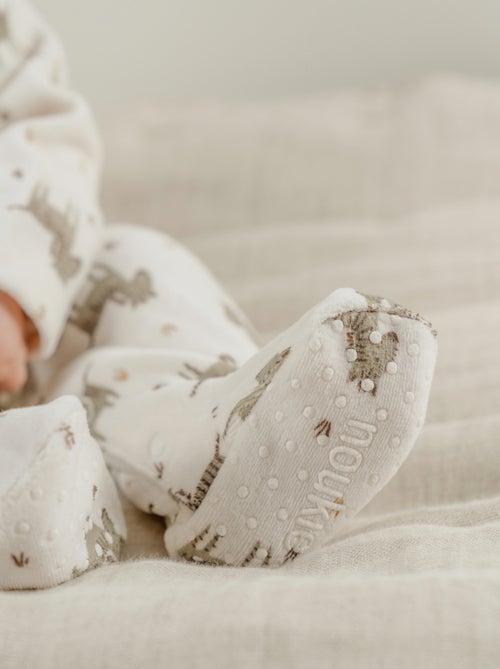 Pyjama bébé en velours à motif Noukie's - Kiabi