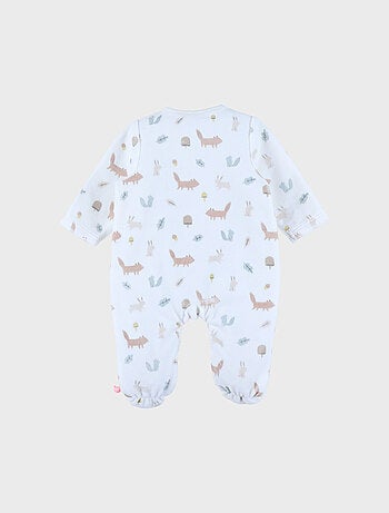 Pyjama bébé en velours à motifs Noukie's