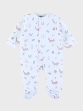 Pyjama bébé en velours à motifs Noukie's
