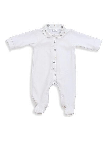 Pyjama Bébé en Velours Bio - Étoiles