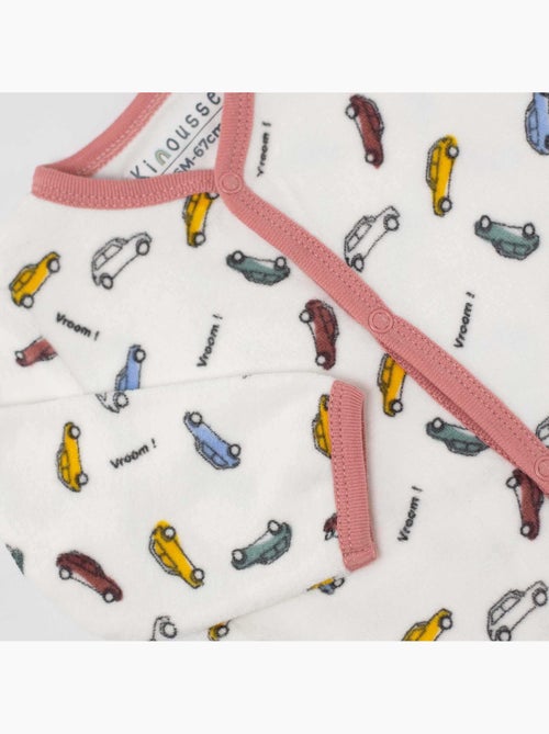 Pyjama Bébé En Velours - Kiabi