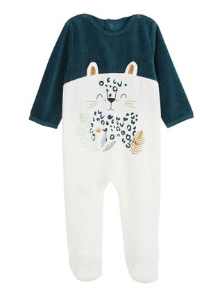 Pyjama bébé en velours Borneo