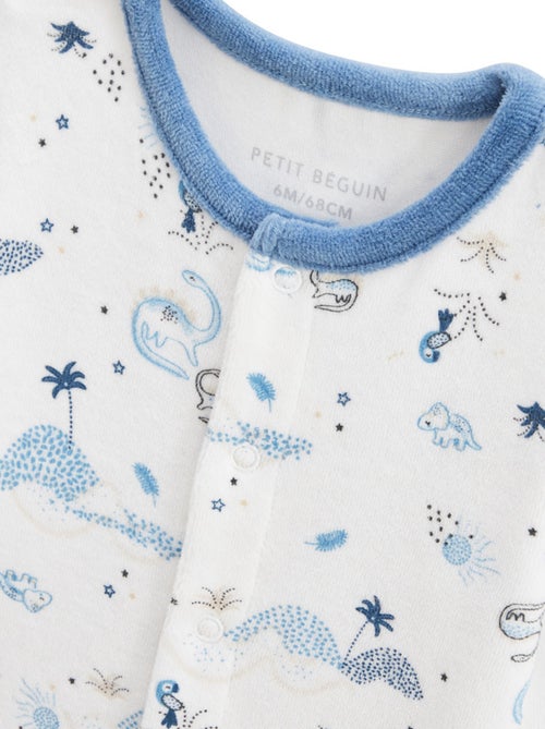 Pyjama bébé en velours Dune Valley - Kiabi