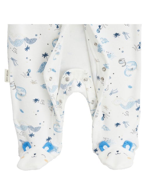 Pyjama bébé en velours Dune Valley - Kiabi