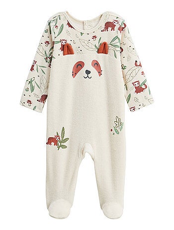 Pyjama bébé en velours Gustin
