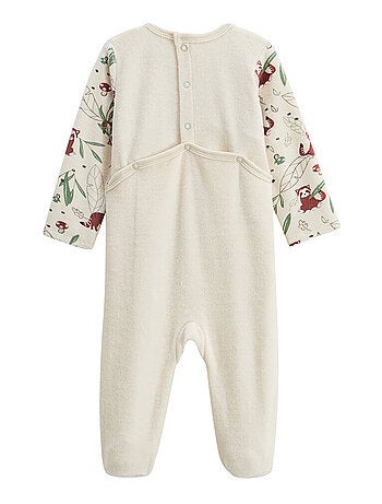 Pyjama bébé en velours Gustin