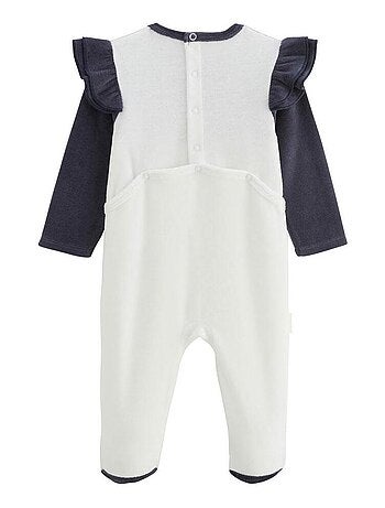 Pyjama bébé en velours Holamuchacha