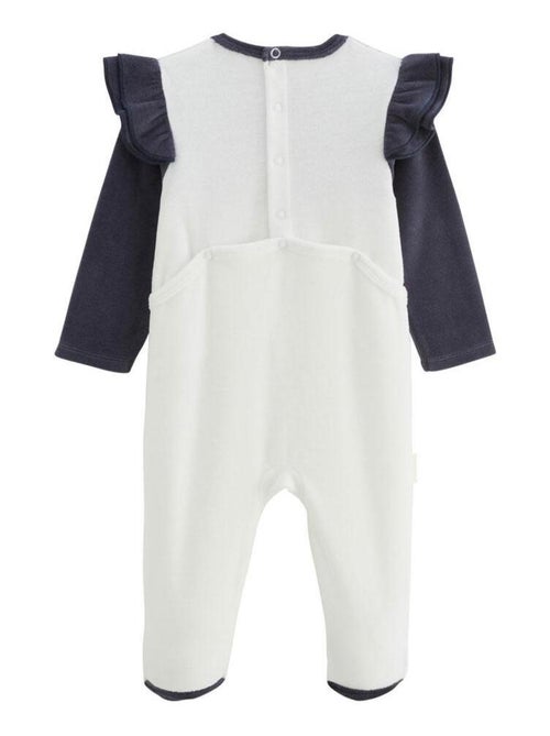 Pyjama bébé en velours Holamuchacha - Kiabi