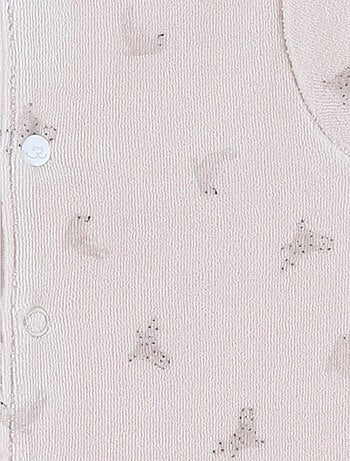 Pyjama bébé en velours imprimé phoque Noukie's