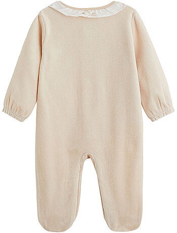 Pyjama bébé en velours margot