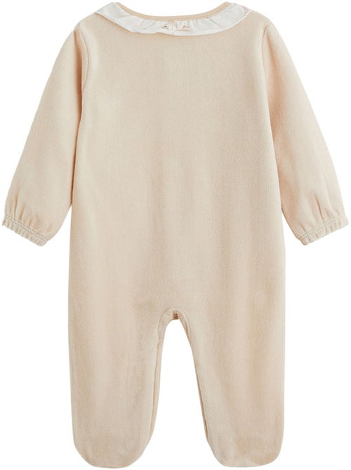 Pyjama bébé en velours margot - Kiabi Pyjama bébé en velours margot - Kiabi