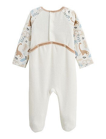 Pyjama bébé en velours Nino