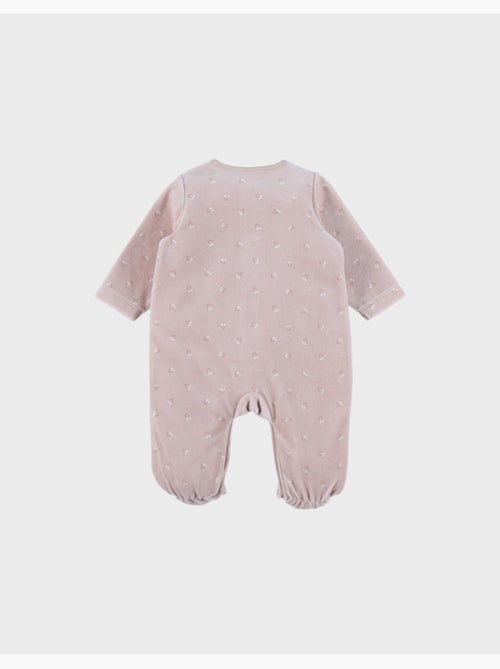 Pyjama bébé en velours Noukie's - Kiabi