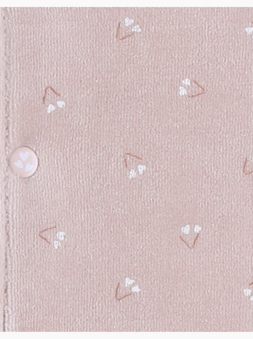 Pyjama bébé en velours Noukie's - Kiabi