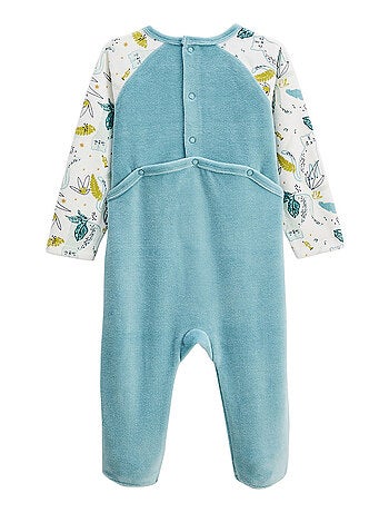 Pyjama bébé en velours Oscar