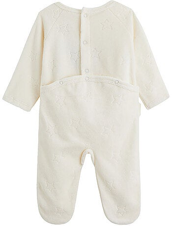 Pyjama bébé en velours oslo