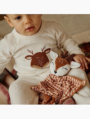 Pyjama bébé en velours oslo