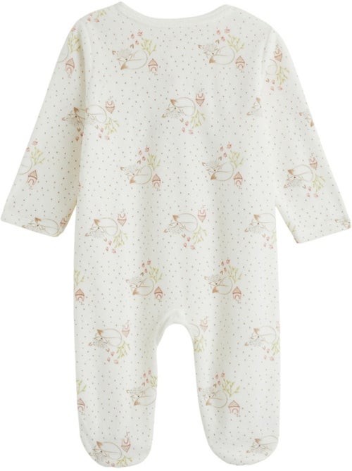 Pyjama bébé en velours ouverture pont Doucette - Kiabi Pyjama bébé en velours ouverture pont Doucette - Kiabi