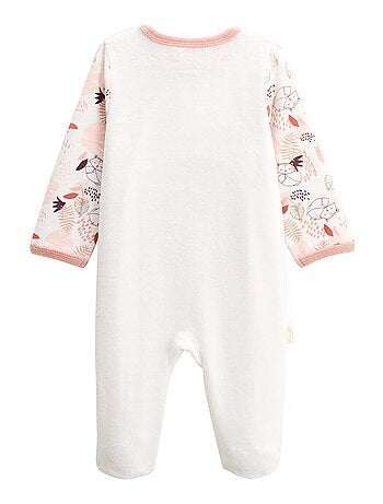 Pyjama bébé en velours ouverture pont Machu Pichu