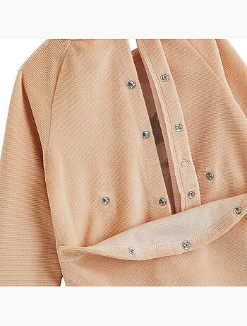 Pyjama bébé en velours petite rêveuse