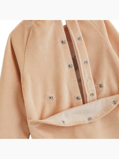 Pyjama bébé en velours petite rêveuse - Kiabi Pyjama bébé en velours petite rêveuse - Kiabi