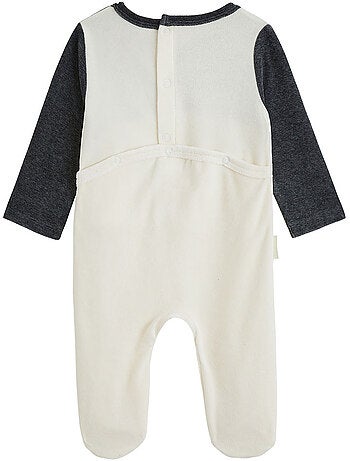 Pyjama bébé en velours québec