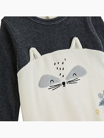 Pyjama bébé en velours québec