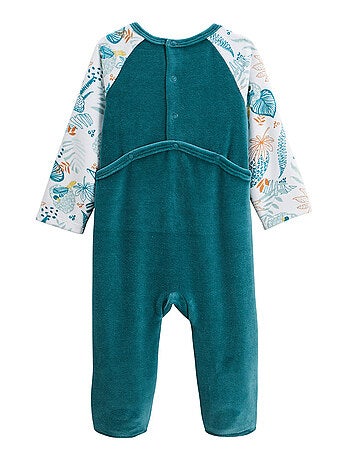 Pyjama bébé en velours Roméo