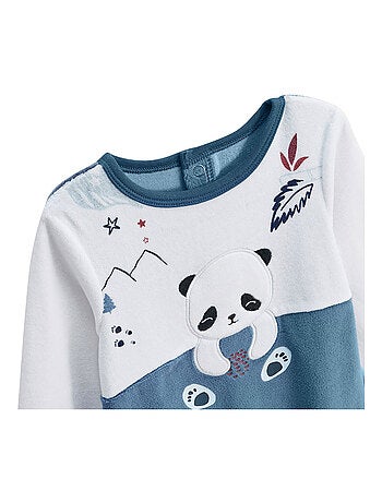 Pyjama bébé en velours Tao