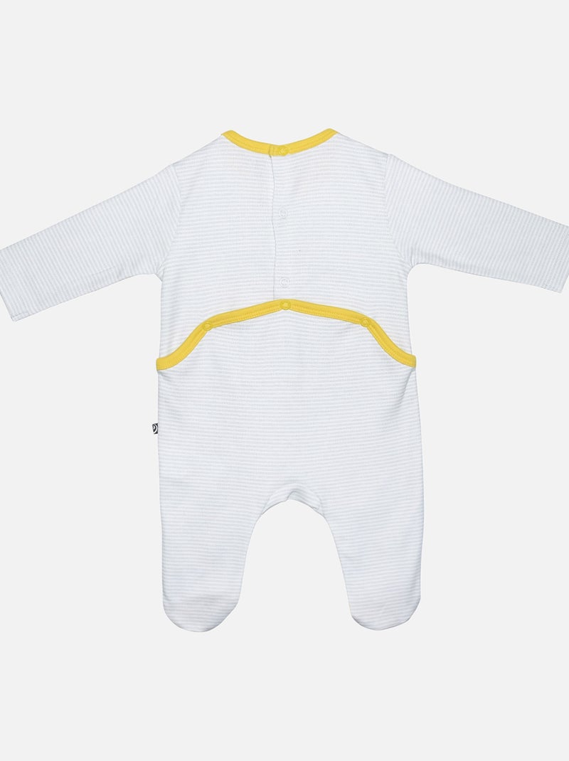 PYJAMA BEBE ERSAN Jaune - Kiabi
