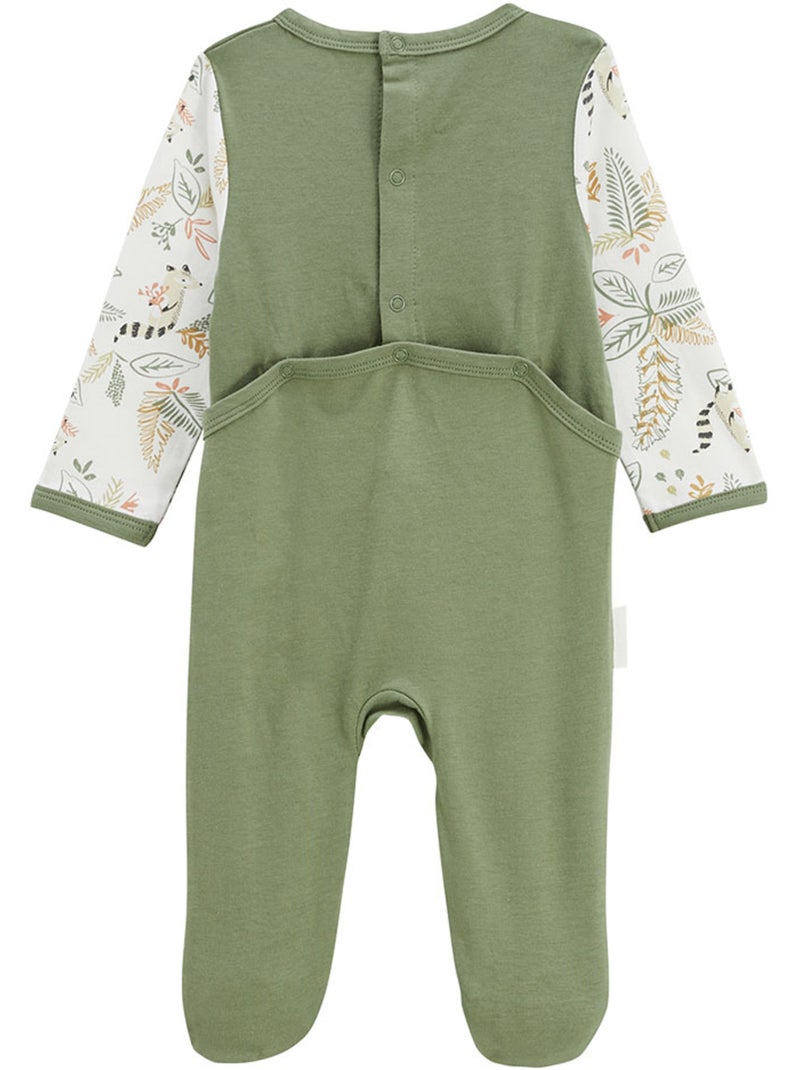 Pyjama bébé Gabin Vert - Kiabi