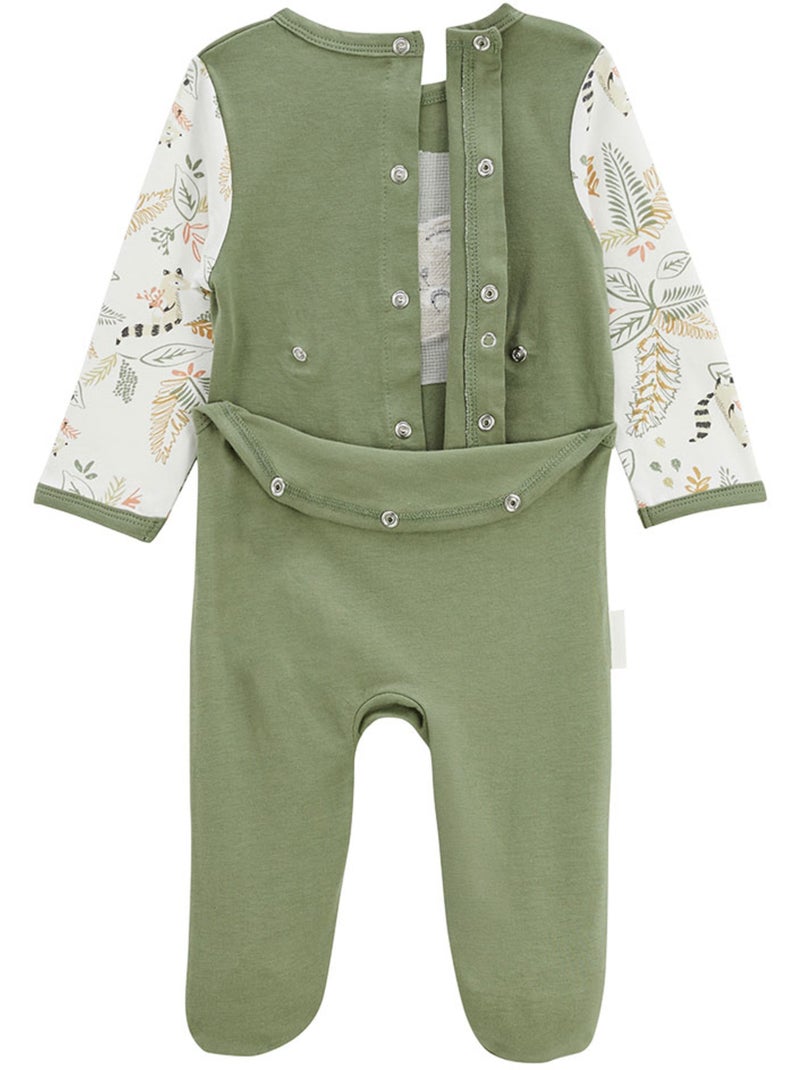 Pyjama bébé Gabin Vert - Kiabi