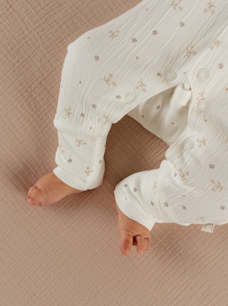 Pyjama bébé, Jersey fantaisie Noukie's Blanc - Kiabi