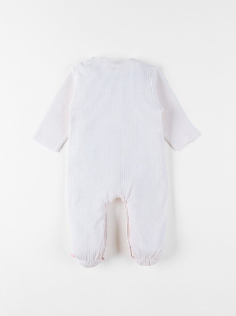 Pyjama bébé, Jersey fantaisie Noukie's Ecru - Kiabi