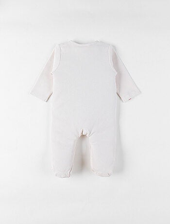 Pyjama bébé, Jersey Gaufré Noukie's