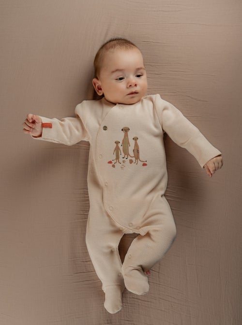 Pyjama bébé, Jersey Gaufré Noukie's - Kiabi